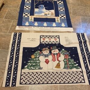 Two Christmas Panels